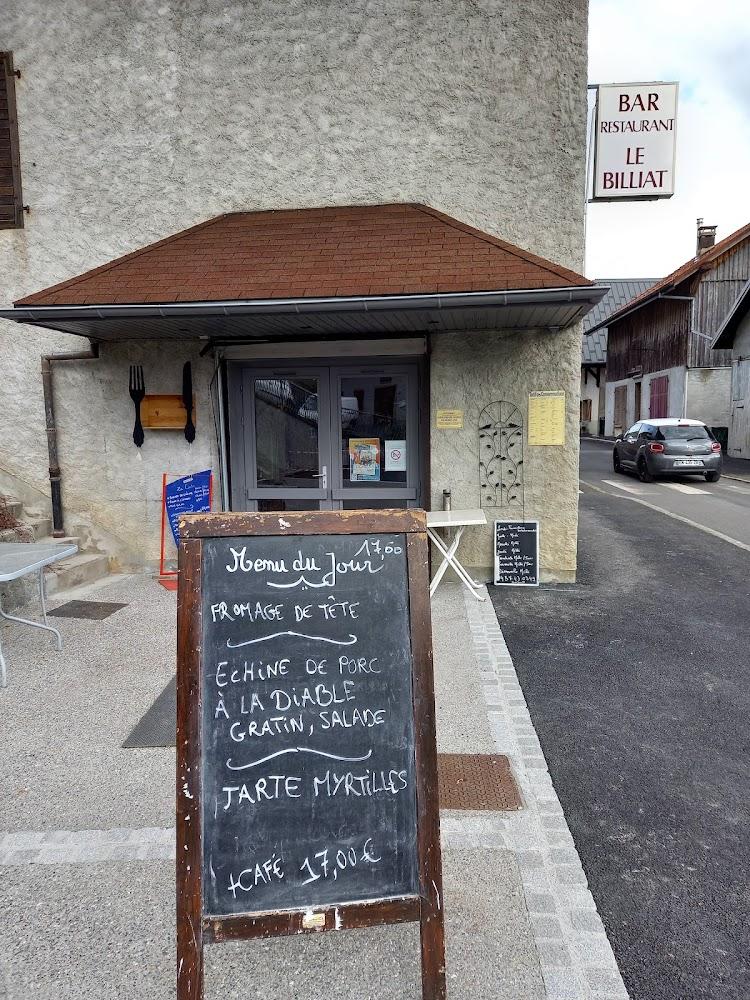 Restaurant Le Billiat - Menu Image 4